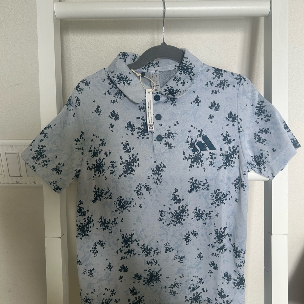 Boys or Girls Small Adidas Golf Polo NEW with tags SMALL